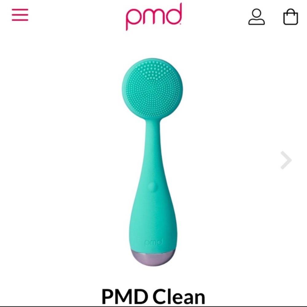 PMD Clean. NIB. Teal with Brushed Aluminum Finish.